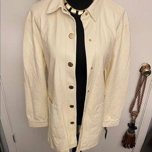 Marc New York Cream Trench Coat
